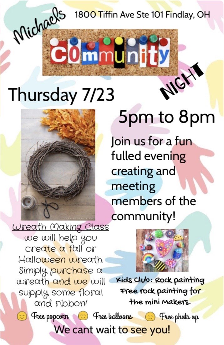 Michaels Community Night