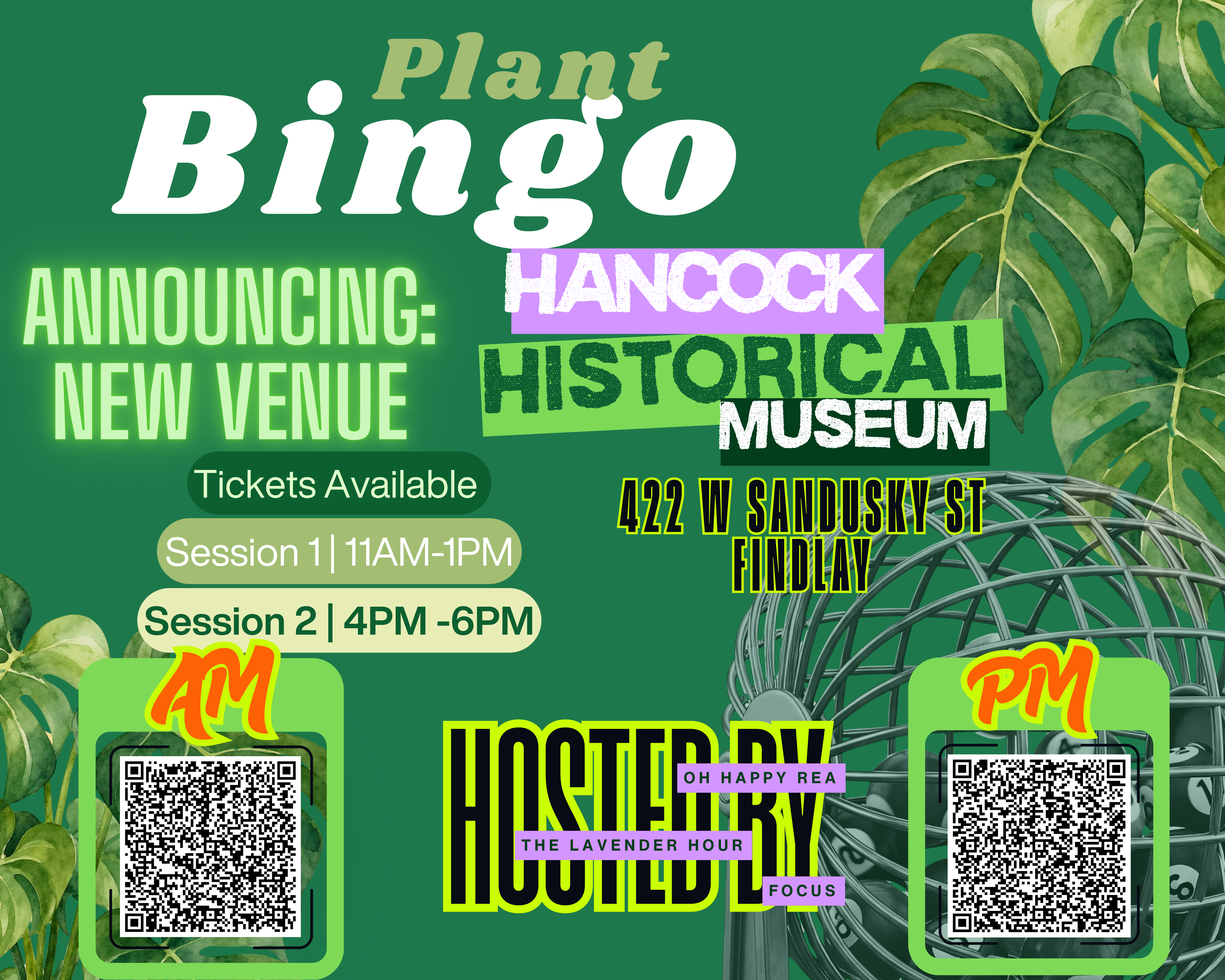 Plant Bingo Findlay PM Session